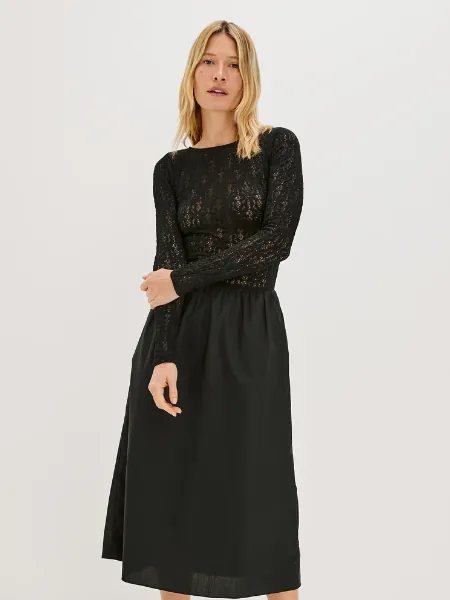 Amberly Dress Black Lace